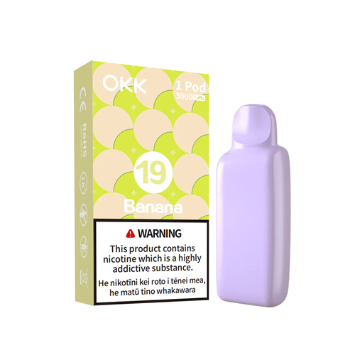 OKK Cross Pre-filled Replacement Pod - Banana (Creamy Yellow)