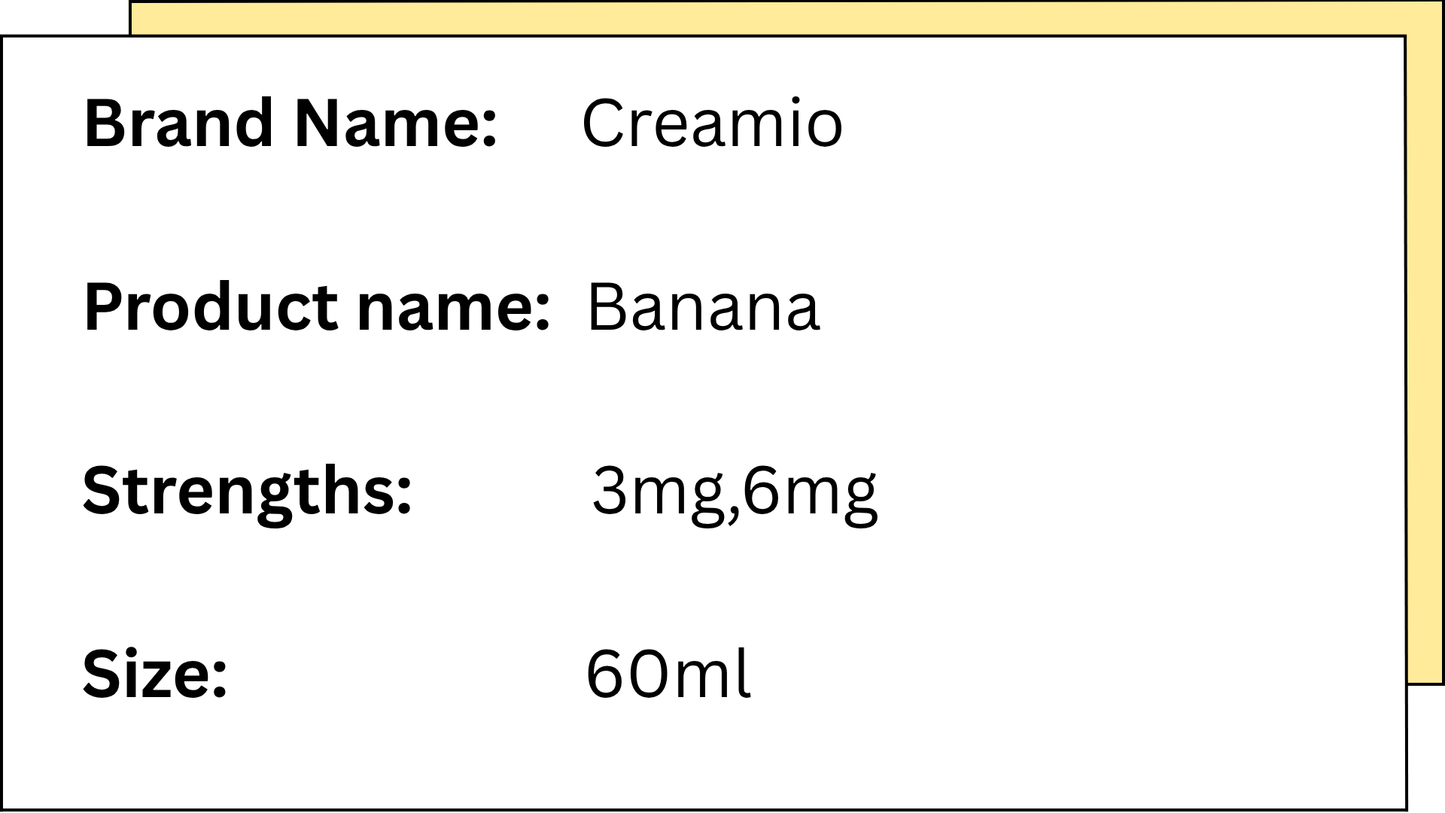CREAMIO - BANANA