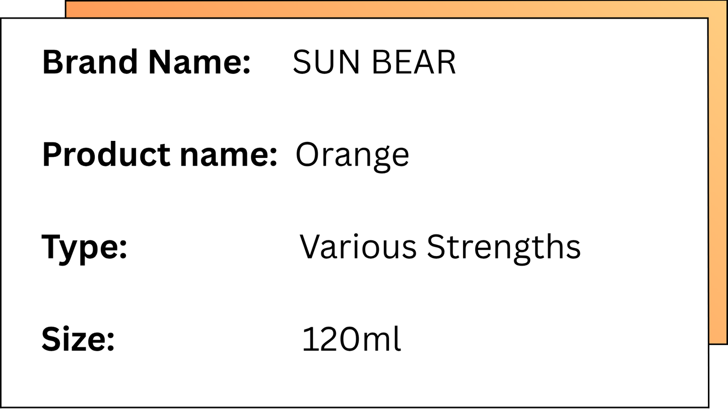 SUNBEAR - ORANGE
