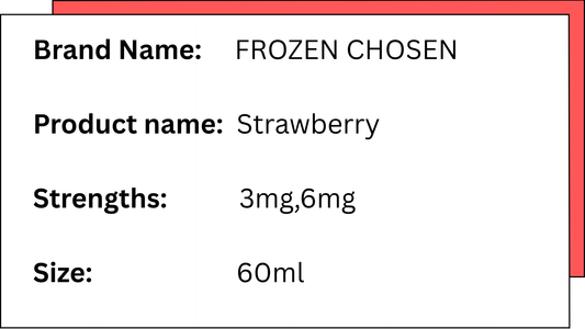 FROZEN CHOSEN - STRAWBERRY