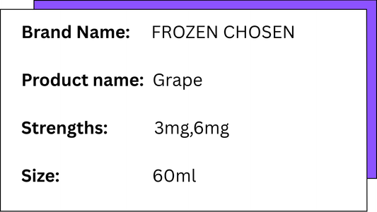 FROZEN CHOSEN - GRAPE
