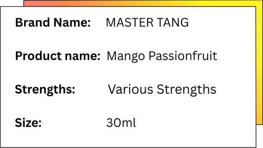 MASTER TANG SALT - MANGO PASSIONFRUIT