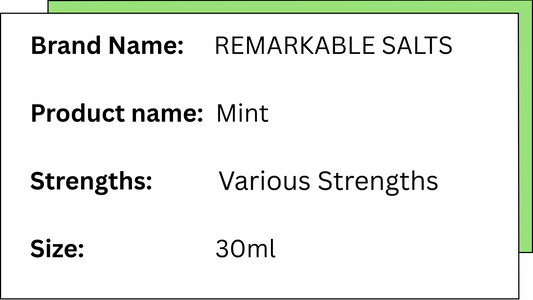 REMARKABLE SALTS - MINT