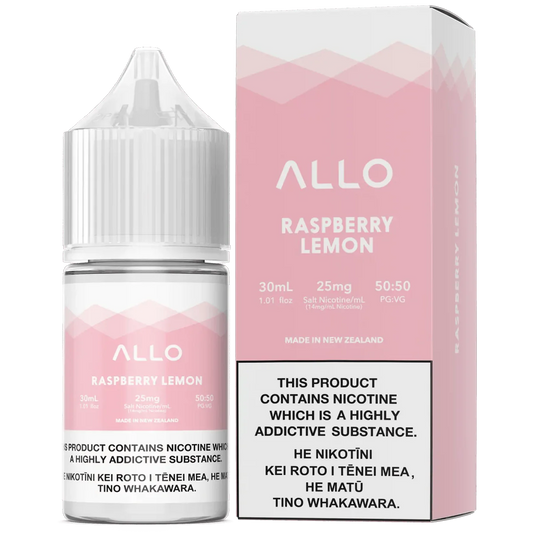 Allo E-Liquid - Raspberry Lemon (PKA Pink Lemon)