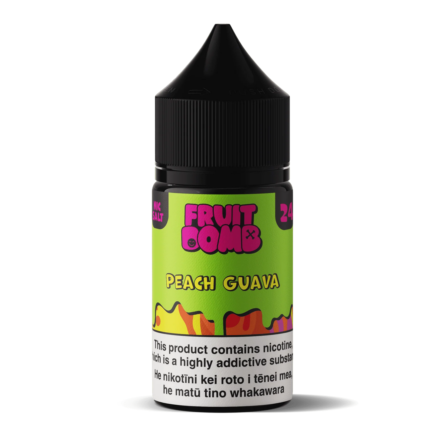 Fruit Bomb Salts - Peach Guava