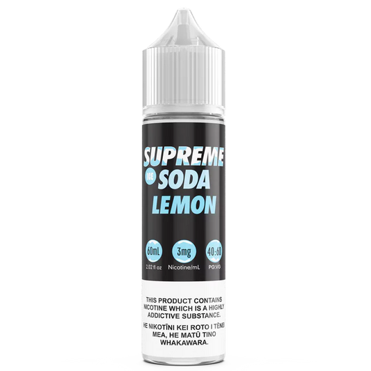 SUPREME - Supreme Soda (ICE) - Lemon (PKA Supreme Lemonade - Ice Lemonade)