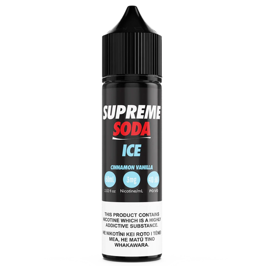 Supreme Soda (ICE) - Cinnamon Vanilla (PKA Supreme Cola - Ice)