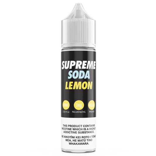 Supreme Soda - Lemon (PKA Supreme Lemonade - Lemonade)