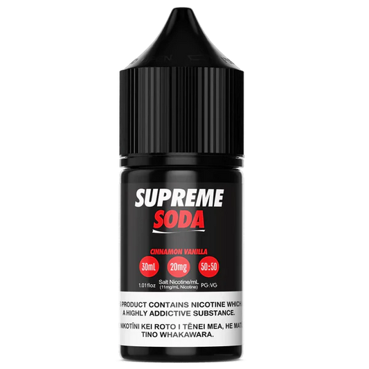 Supreme Soda Salts - Cinnamon Vanilla (PKA Supreme Cola Salts - Cola)