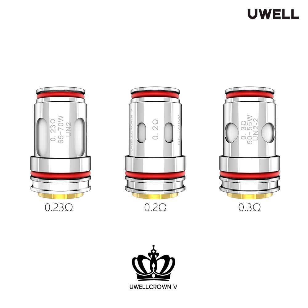 Uwell - Crown V Replacement Coils (4 Pack)