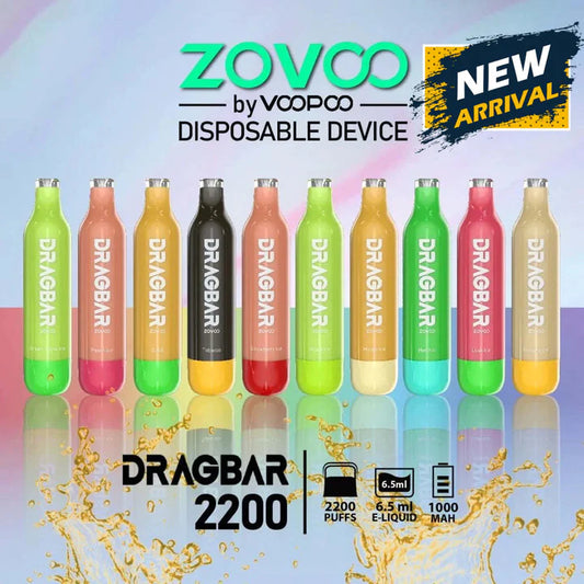 ZOVOO DRAGBAR Disposable Pod 2200 Puff (50 MG)